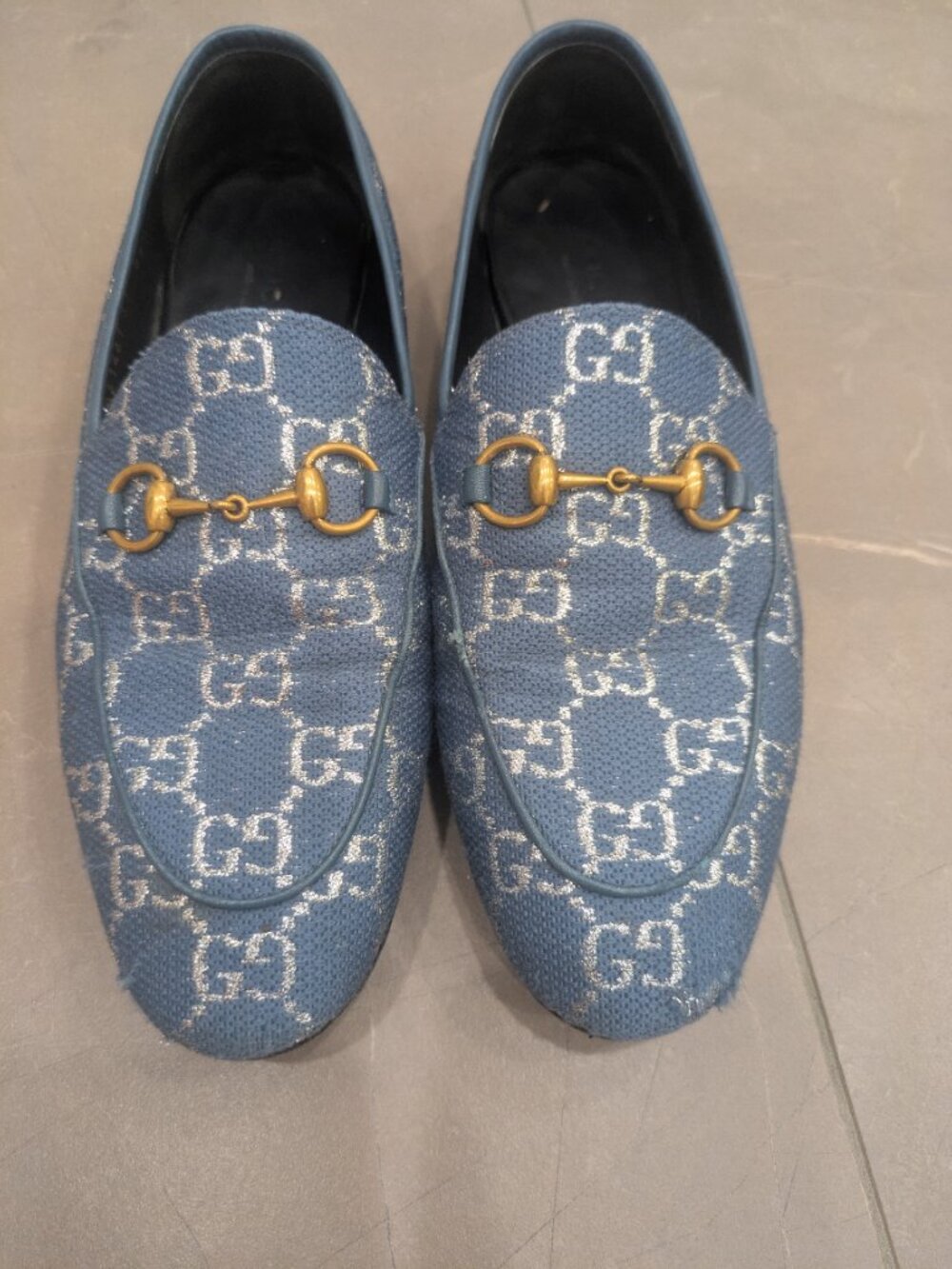 Womens Gucci Jordaan Loafers